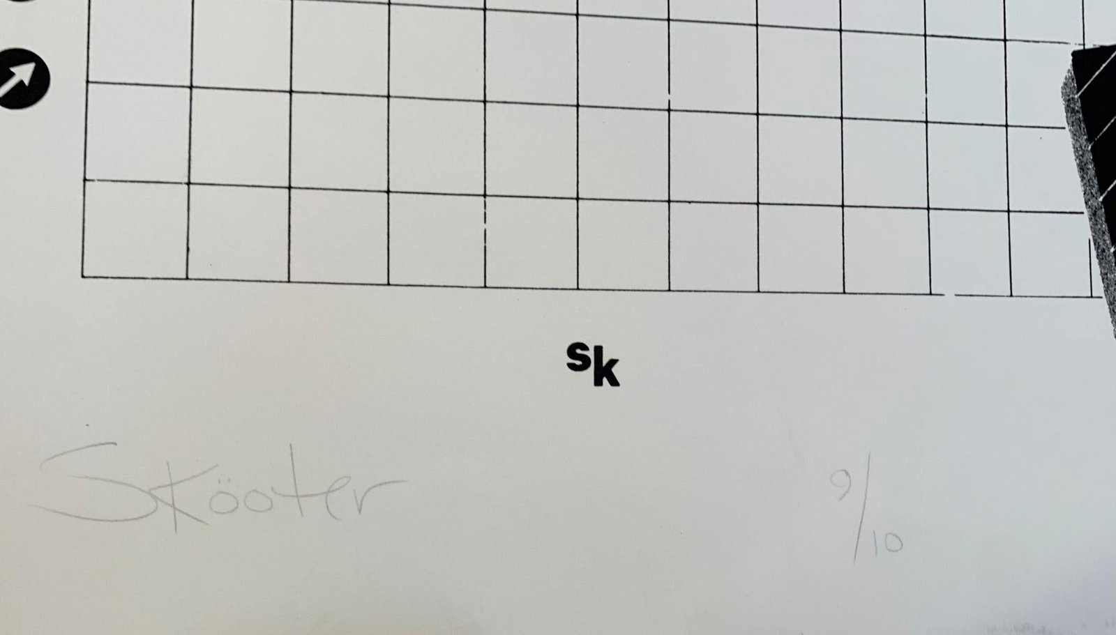 Skooter- Serigraph paper - 2