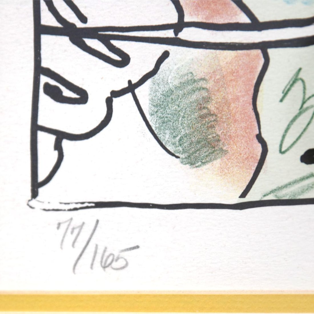 Peter Max- Lithograph "Abstract Flowers" - 3