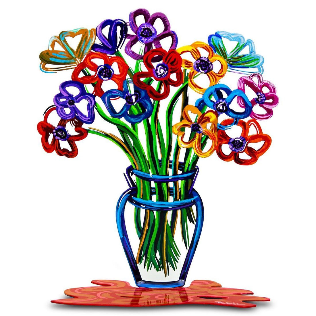 Patricia Govezensky- Original Free Standing Sculpture "Blooming Bouquet" (1 of 2)