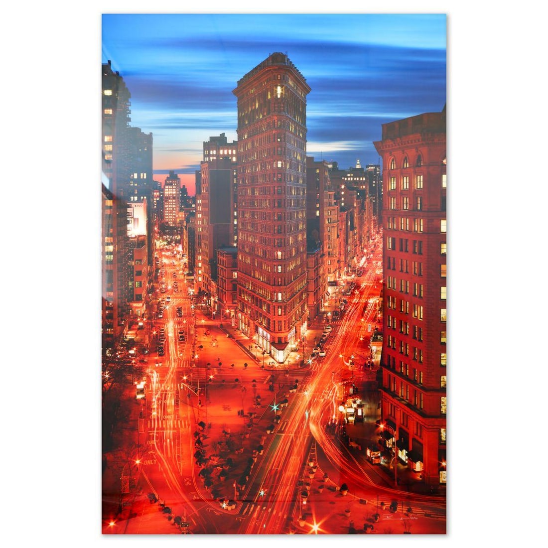 Peter Lik- Limited Edition Photograph "Iron Glow": Artist: Peter Lik. Medium: Limited Edition Photograph. Title: Iron Glow. Size: 74" x 49". Signature: Hand signed and numbered. Certificate of Authenticity: Is included. Additional: Acquired from the s