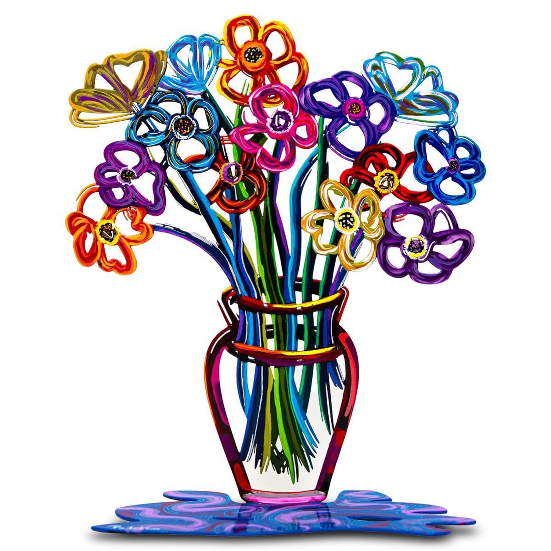 Patricia Govezensky- Original Free Standing Sculpture "Blooming Bouquet" (1 of 2)