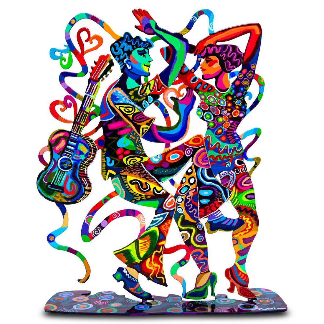 Patricia Govezensky- Original Free Standing Sculpture "Rhythm in Color" (1 of 2)