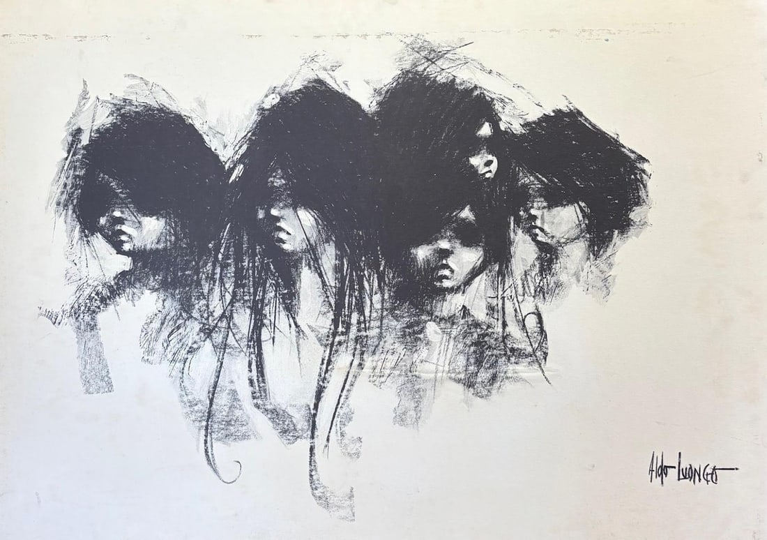 Aldo Luongo- Print on panel board: Artist: Aldo Luongo. Medium: Print on panel board. Size: 30" x 40". Signature: Signed. Reference#: 87269.