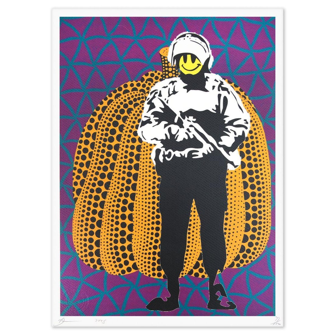 Death NYC- Fine art Print: Artist: Death NYC. Medium: Fine art Print. Size: 18" x 12". Signature: Hand signed and numbered. Certificate of Authenticity: Is included. Reference#: 49367.