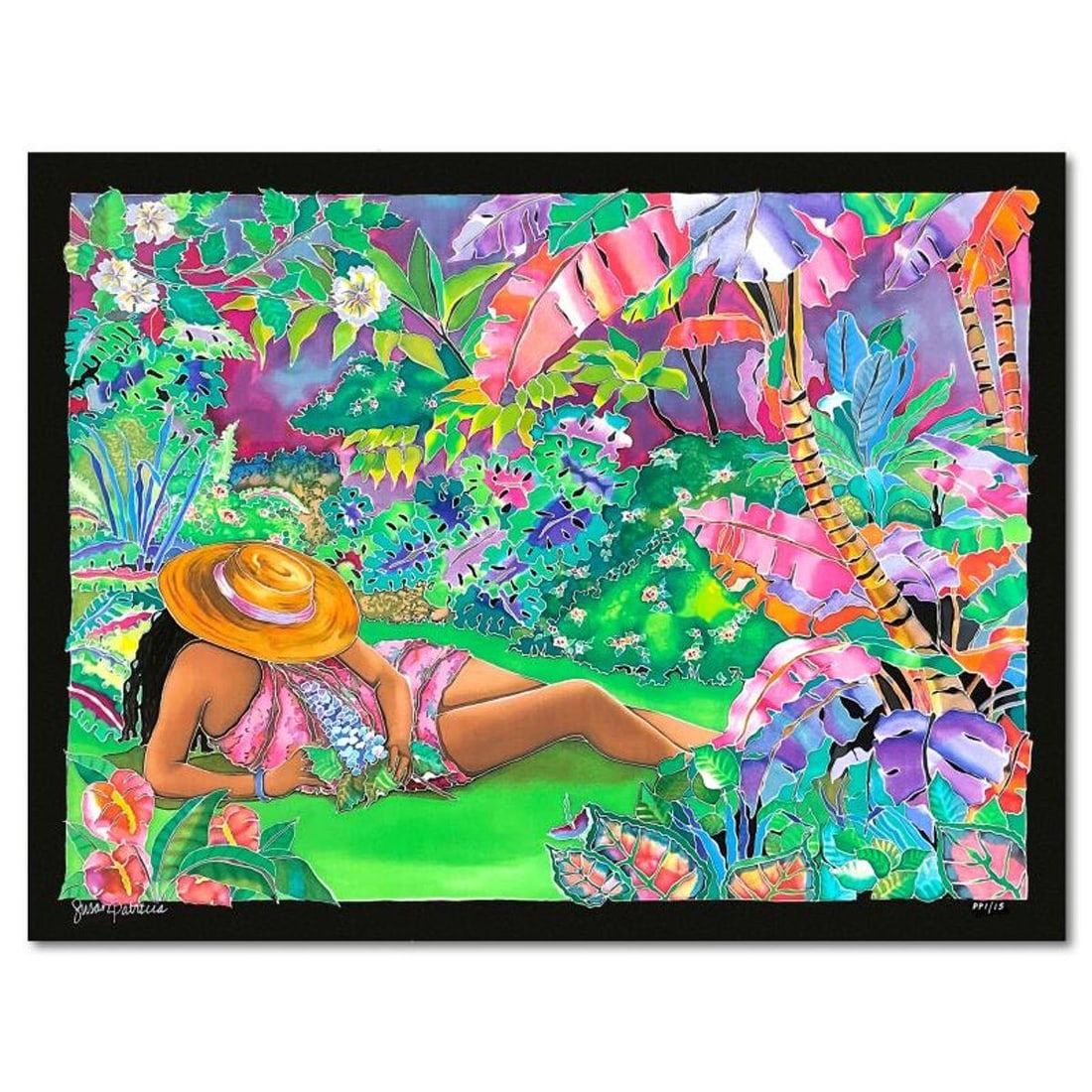 Susan Patricia, "All That You Wish For" Limited Edition Printers Proof Serigraph, Numbered 1/15 and: All That You Wish For is a limited edition printers proof serigraph on paper by Susan Patricia, numbered 1/15 and hand signed by the artist. Includes Letter of Authenticity. Measures approx. 22" x 28"