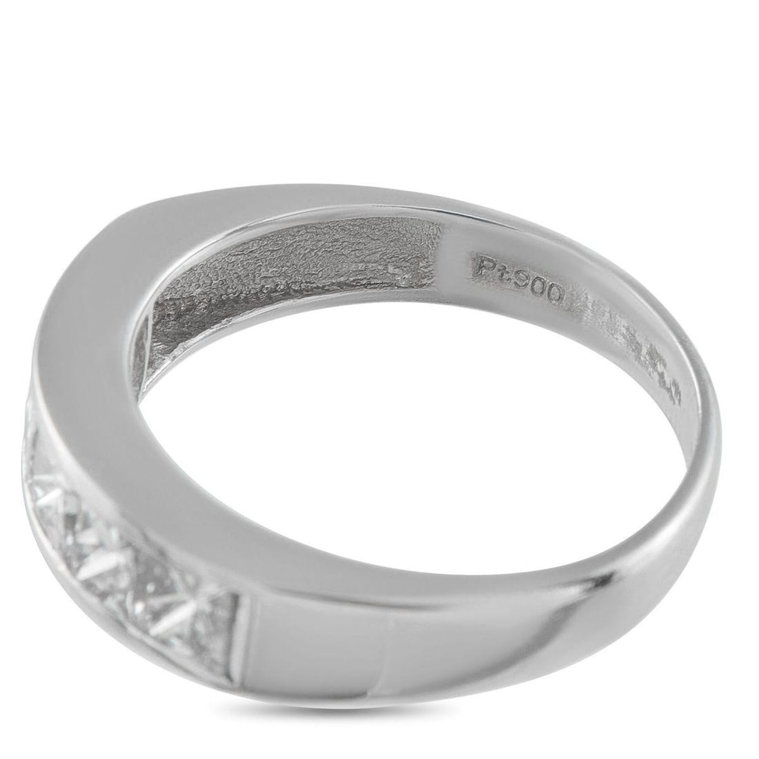 PLATINUM 1.50CT DIAMOND RING - 4