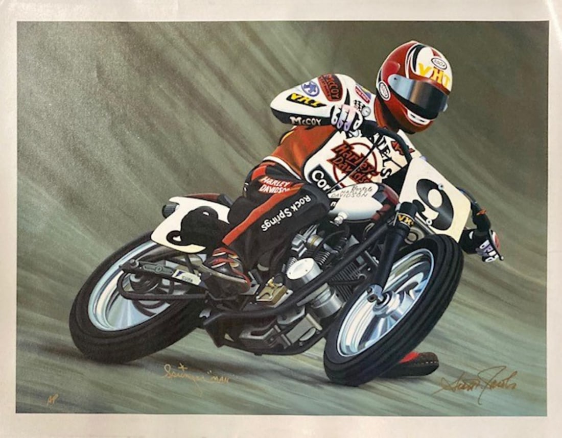 Scott Jacobs- Serigraph on Canvas (1 of 1)