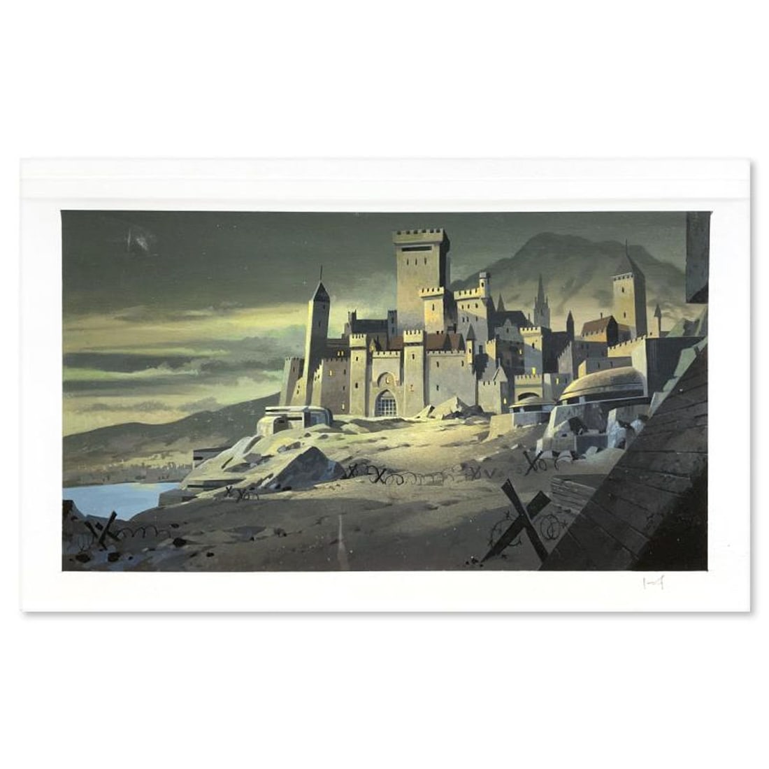 Marvel Comics, "Ultimate Avengers" Signed Original Production Art with Letter of Authenticity. (1 of 2)