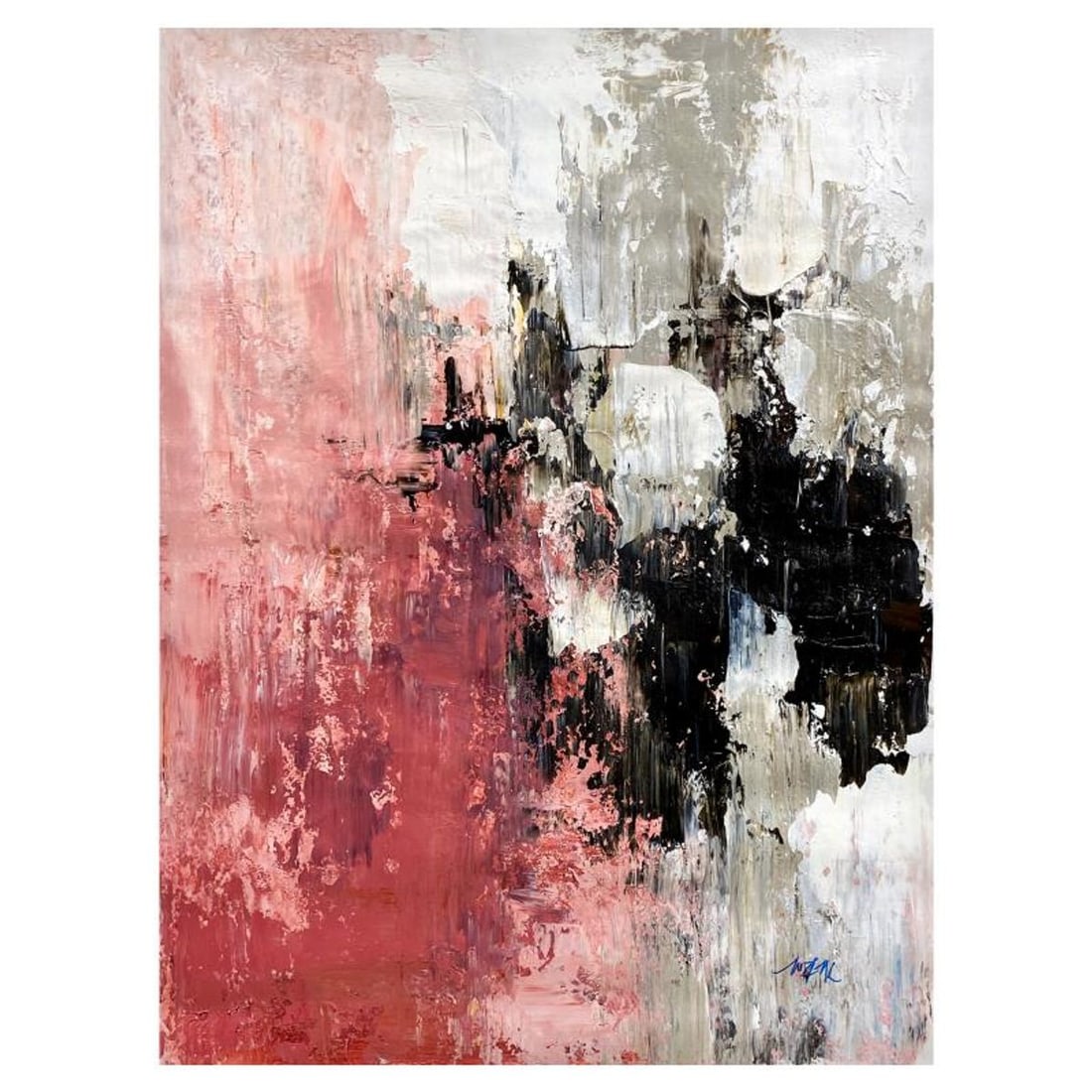 Mani, Original Acrylic Painting on Canvas, Hand Signed with Letter of Authenticity. (1 of 2)
