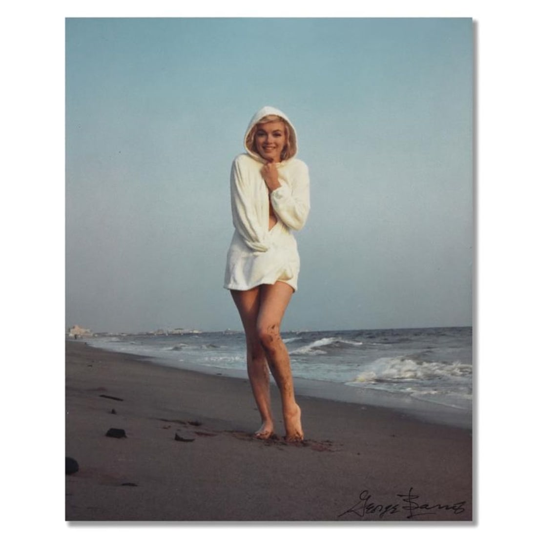 George Barris (1922-2016), "Marilyn Monroe: The Last Shoot" Photograph Printed from the Original: Marilyn Monroe: The Last Shoot is a photograph printed from the original negative taken by George Barris (1922-2016). This photo is part of a series entitled "The Last Photos" which were taken in