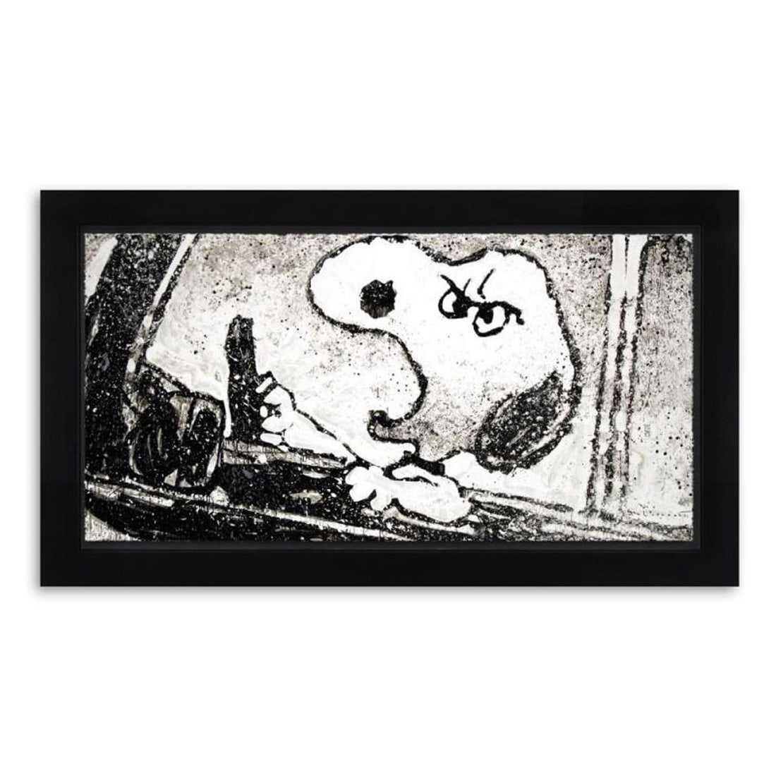Tom Everhart, "Rage Rover" Framed Limited Edition Hand Pulled Original Lithograph. Hand Signed, with (1 of 1)