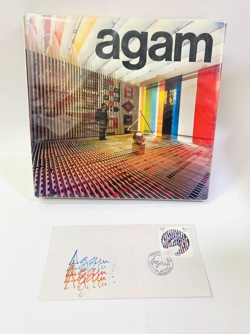 Yaacov Agam- Harcover book (1 of 3)