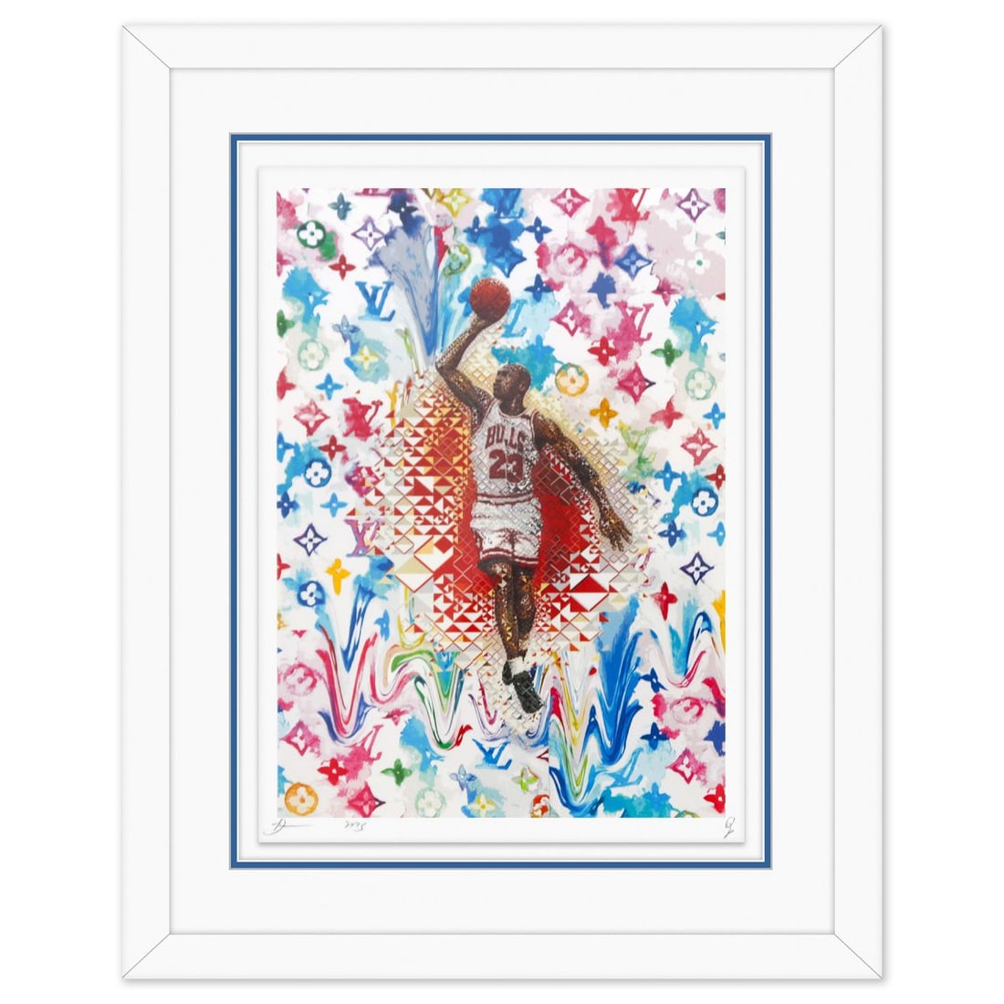 Death NYC- Fine art Print: Artist: Death NYC. Medium: Fine art Print. Size: 17.5" x 12.5". Measures approx. 25" x 20" (framed). Signature: Hand signed and numbered. Certificate of Authenticity: Is included. Reference#: 49182.