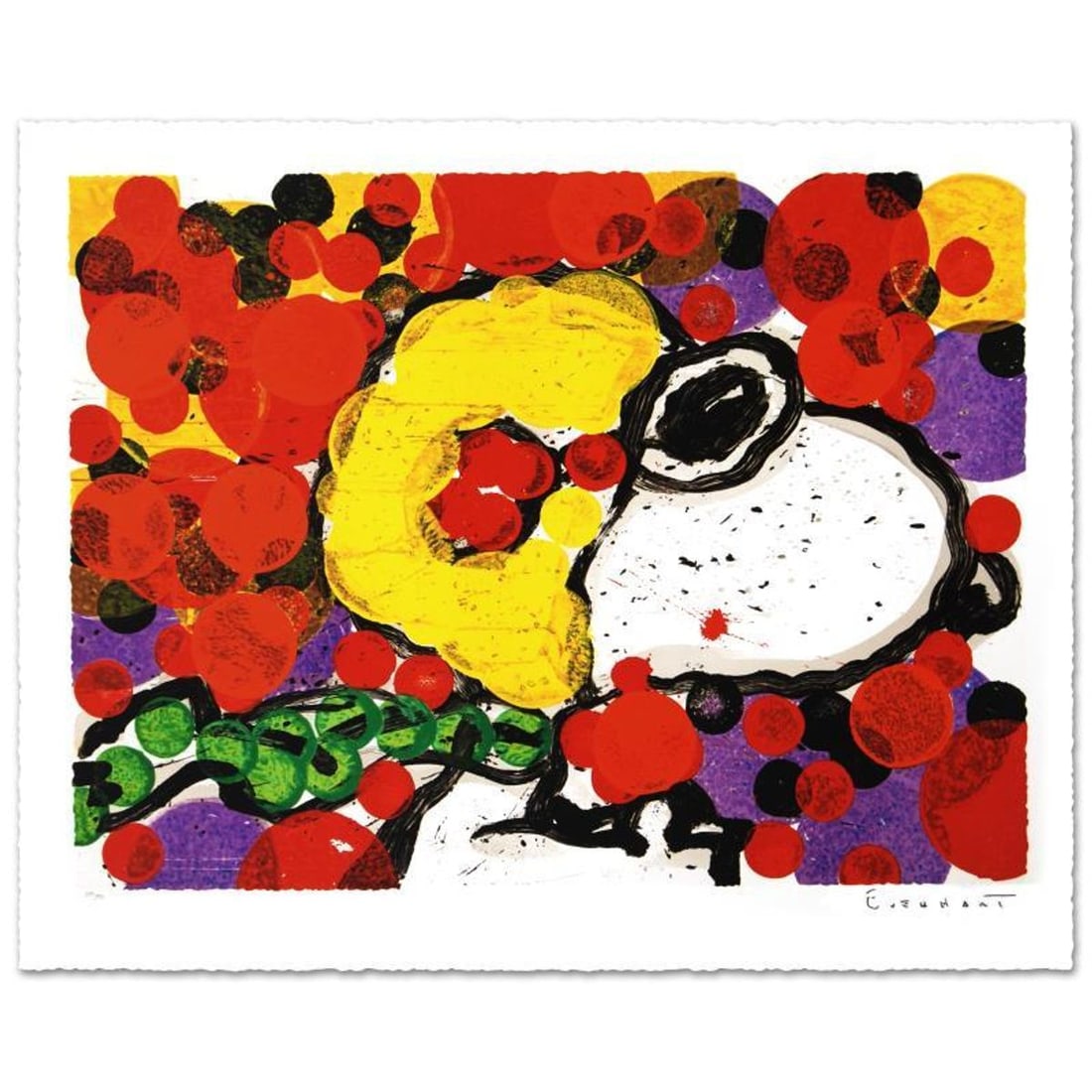 Synchronize My Boogie-Morning Limited Edition Hand Pulled Original Lithograph by Renowned Charles (1 of 1)
