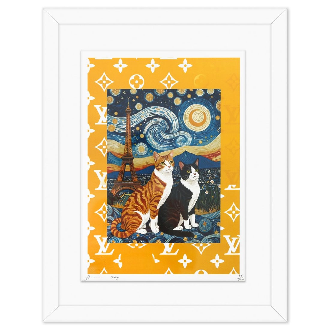 Death NYC- Fine art Print: Artist: Death NYC. Medium: Fine art Print. Size: 18" x 12". Measures approx. 24" x 19" (framed). Signature: Hand signed and numbered. Certificate of Authenticity: Is included. Reference#: 49203.
