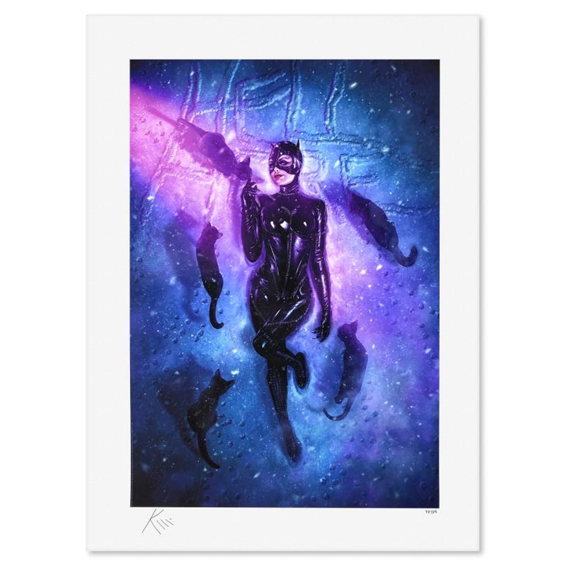 DC Comics & Kevin McGivern, "Catwoman: HellO THere" Limited Edition, PP Numbered 3/4 and Signed with: Catwoman: HellO THere is a limited edition giclee on paper from DC Comics and Kevin McGivern, PP numbered 3/4 and bearing the authorized signature of the artist. Includes Letter of Authenticity. Measu