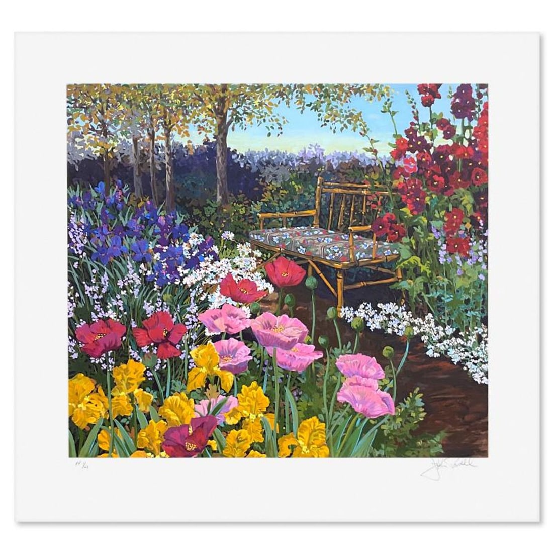 John Powell, "Tranquility" Limited Edition Printer's Proof Serigraph, Numbered 1/21 and Hand Signed (1 of 2)