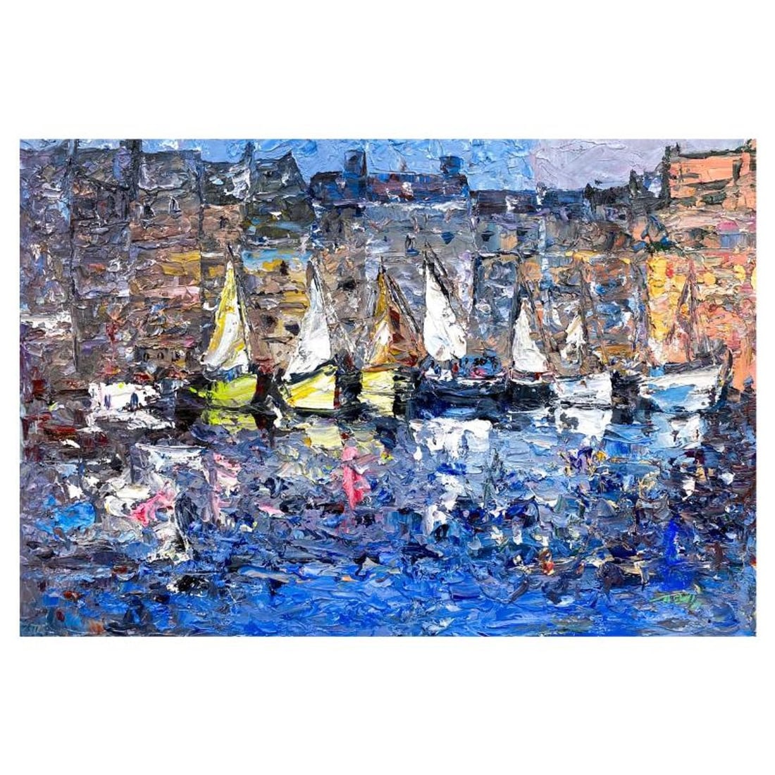Mani, Original Acrylic Painting on Canvas, Hand Signed with Letter of Authenticity. (1 of 2)