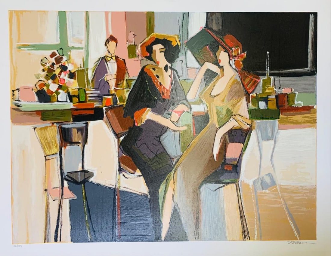 Issac Maimon- Serigraph on paper (1 of 1)