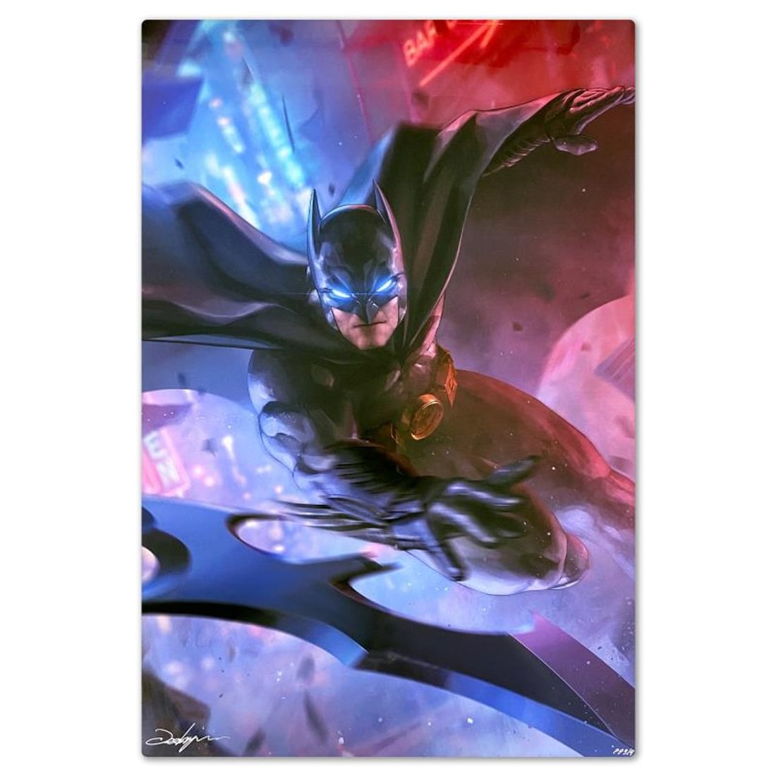 DC Comics & Jeehyung Lee, "The Batman's Grave #4" Limited Edition on Aluminum, PP Numbered 3/4 and (1 of 2)
