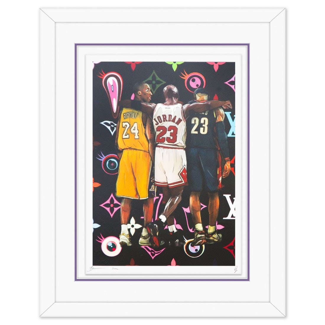 Death NYC- Fine art Print: Artist: Death NYC. Medium: Fine art Print. Size: 17.5" x 12.5". Measures approx. 25" x 20" (framed). Signature: Hand signed and numbered. Certificate of Authenticity: Is included. Reference#: 49184.