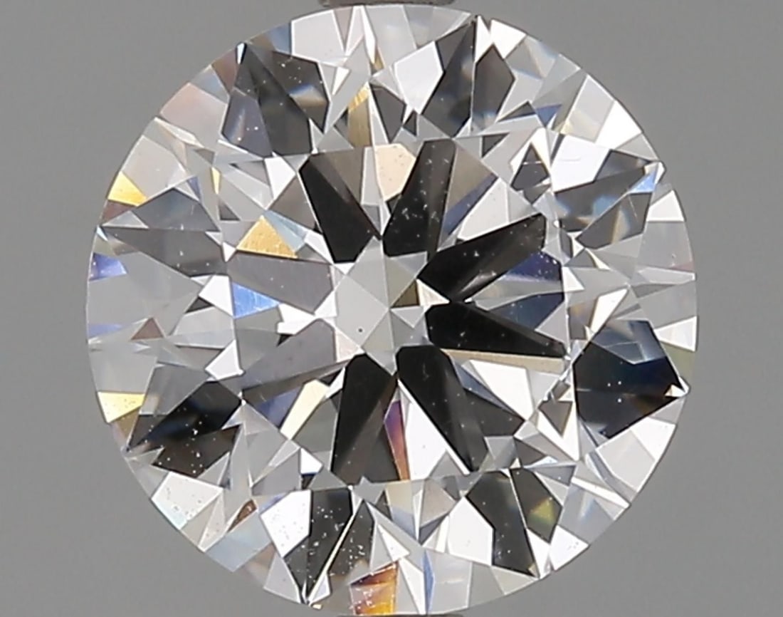 Lab Grown 2.5 ct, Color E/VS1 IGI Graded Diamond: Lab/Natural Diamond: Lab Carat Weight: 2.5 Color Grade: E Clarity Grade: VS1 Model: Round Brilliant Fluorescence: None Polish: Excellent Symmetry: Excellent Cut Grade: Ideal Size: 8.73 - 8.76 X 5.24 C