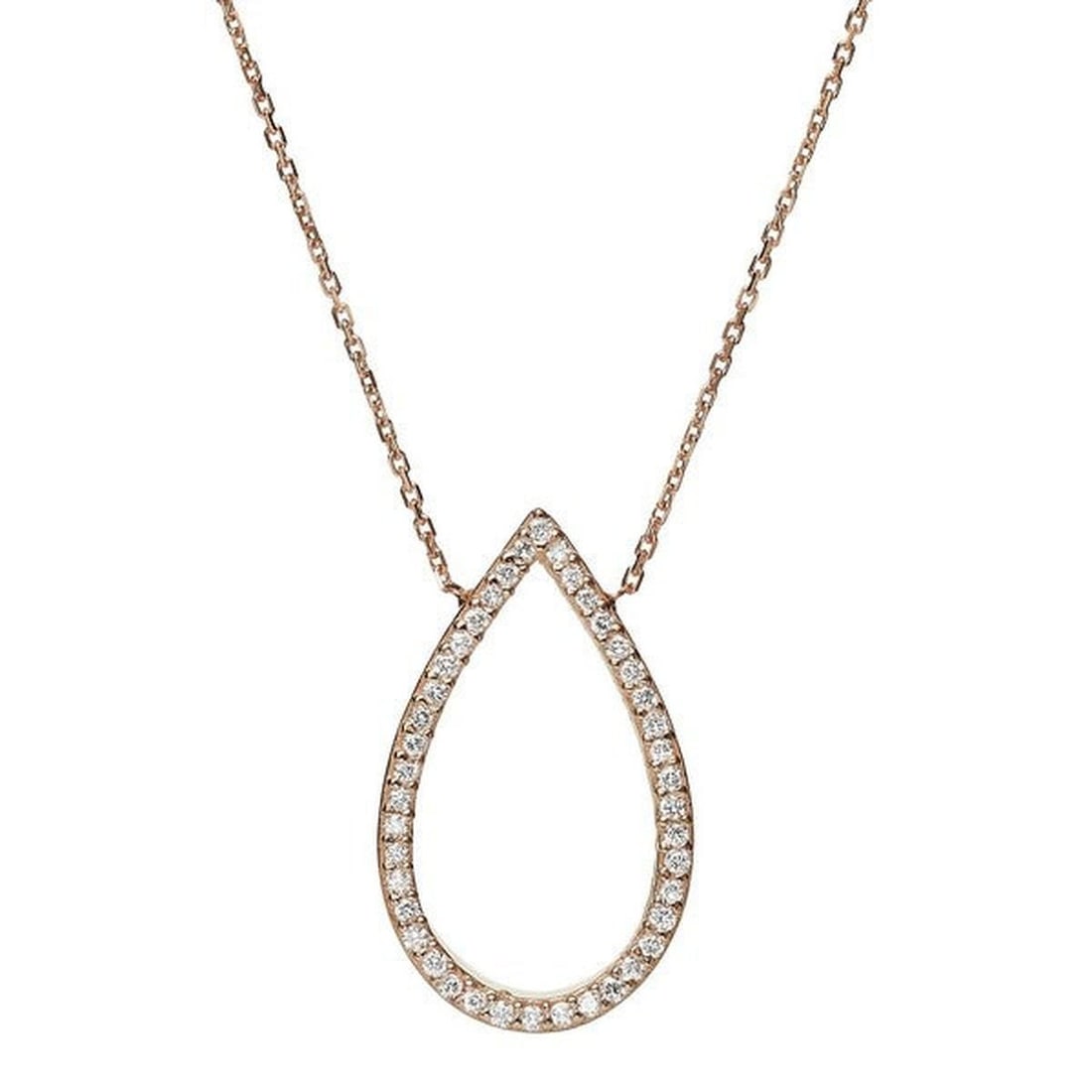 14kt Rose Gold 0.25ctw Diamond Pendant: One 14k rose gold pendant Jewelry Weight: 2Grs Total Diamonds Weight: 0.25Cts Main Stones Description: Quantity: 42 Cut and shape: Round Carats Weight: 0.25 Clarity: VS Color: F DSL Appraised. Certifi