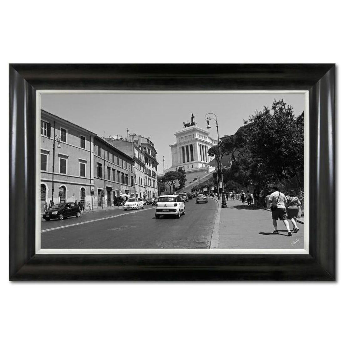 Misha Aronov, "Rom 2" Framed Limited Edition Photograph on Canvas, Numbered and Hand Signed with (1 of 2)