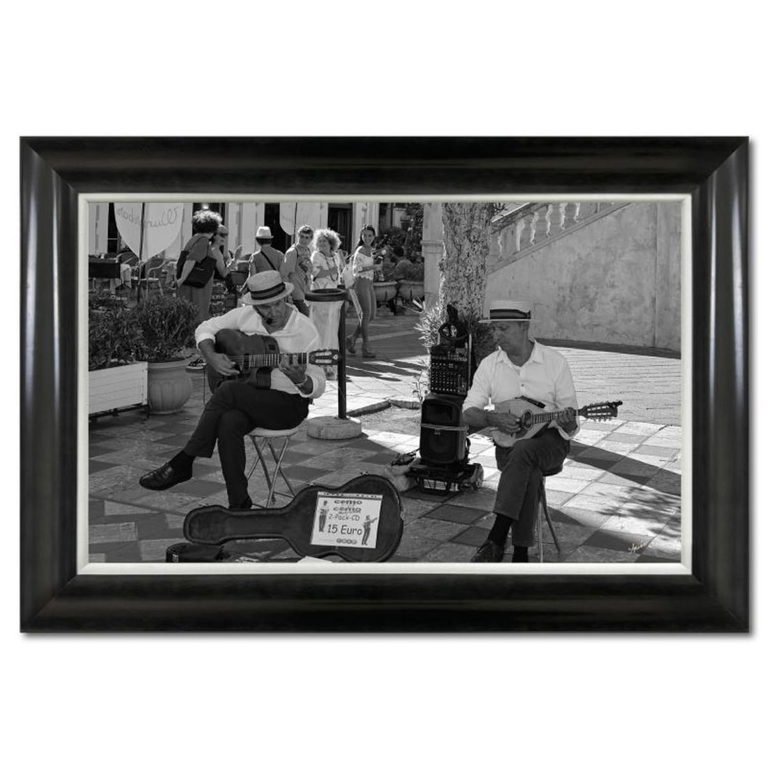 Misha Aronov, "Taormina" Framed Limited Edition Photograph on Canvas, Numbered and Hand Signed with: Taormina is a limited edition giclee on canvas by photographer Misha Aronov, numbered and hand signed by the artist. The piece comes custom framed and includes Letter of Authenticity. Measures approxi