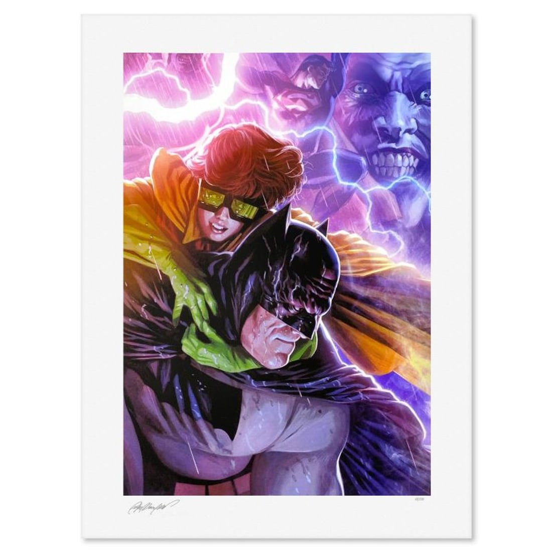 DC Comics & Felipe Massafera, "Batman & Robin: The Dark Knight Returns" Limited Edition, PP Numbered (1 of 2)