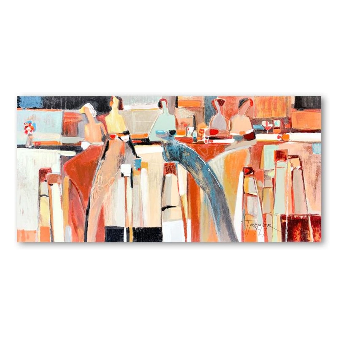 Yuri Tremler, Hand Signed Limited Edition Serigraph on Board with Letter of Authenticity.: This is a limited edition serigraph on board by Yuri Tremler. It is numbered and hand signed and includes a letter of authenticity. Measures approximately 11.5" x 24" (image). Reference#: 93831.
