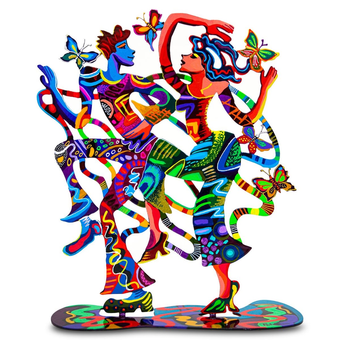 Patricia Govezensky- Original Free Standing Sculpture "Dance of the Butterflies" (1 of 2)