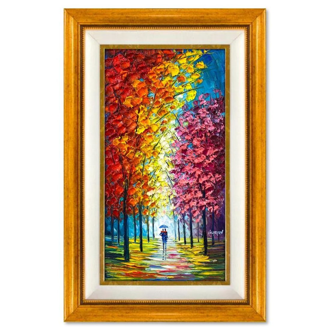 Slava Ilyayev, Framed Original Oil Painting on Canvas, Hand Signed with Letter of Authenticity. (1 of 2)