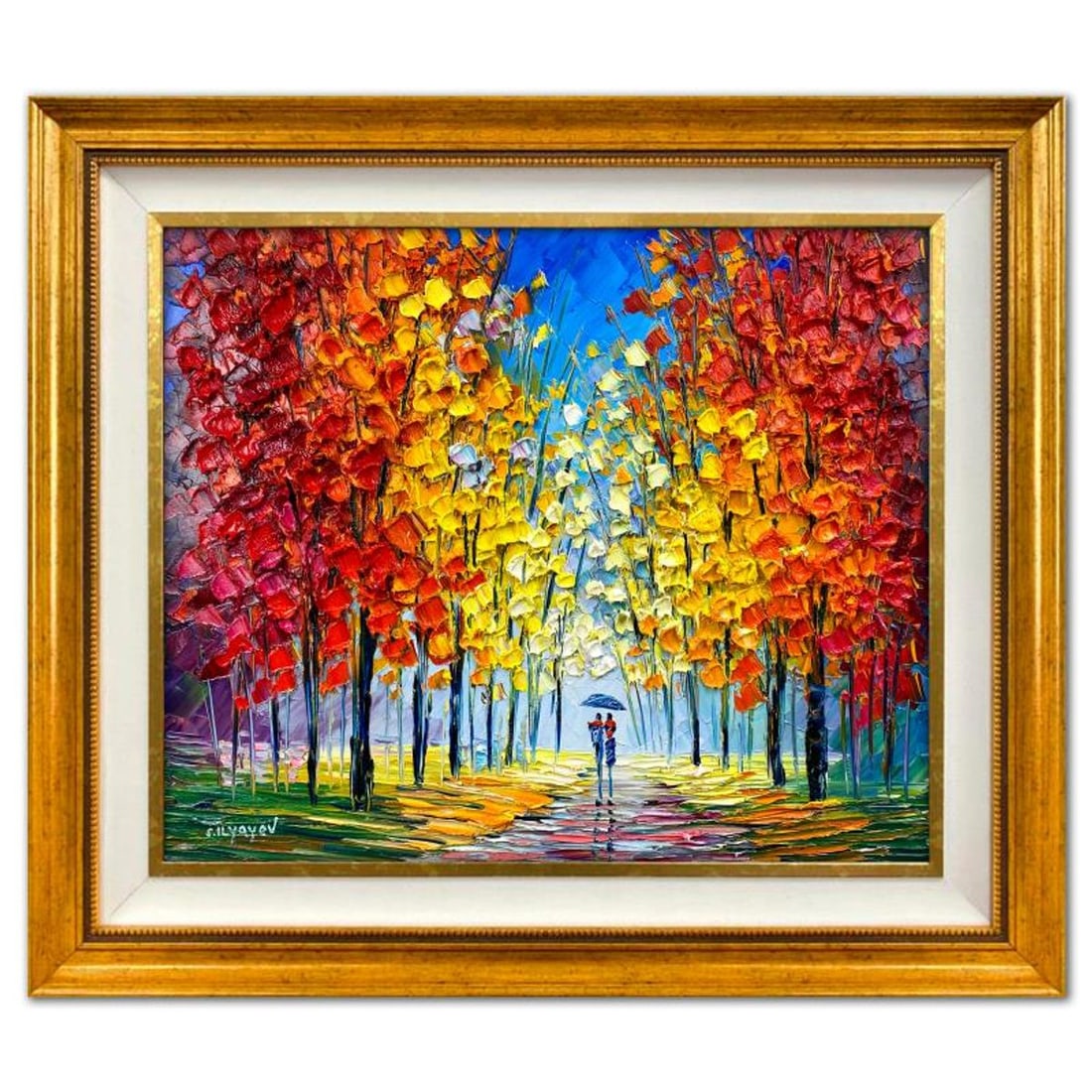 Slava Ilyayev, Framed Original Oil Painting on Canvas, Hand Signed with Letter of Authenticity. (1 of 2)