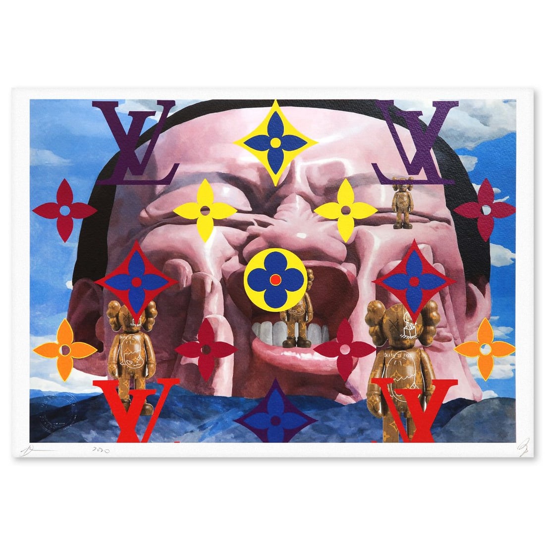 Death NYC- Fine art Print: Artist: Death NYC. Medium: Fine art Print. Size: 18" x 13". Signature: Hand Signed and Numbered. Certificate of Authenticity: Is included. Additional: Paper: Fine art 300 gsm paper. DEATH chooses to k