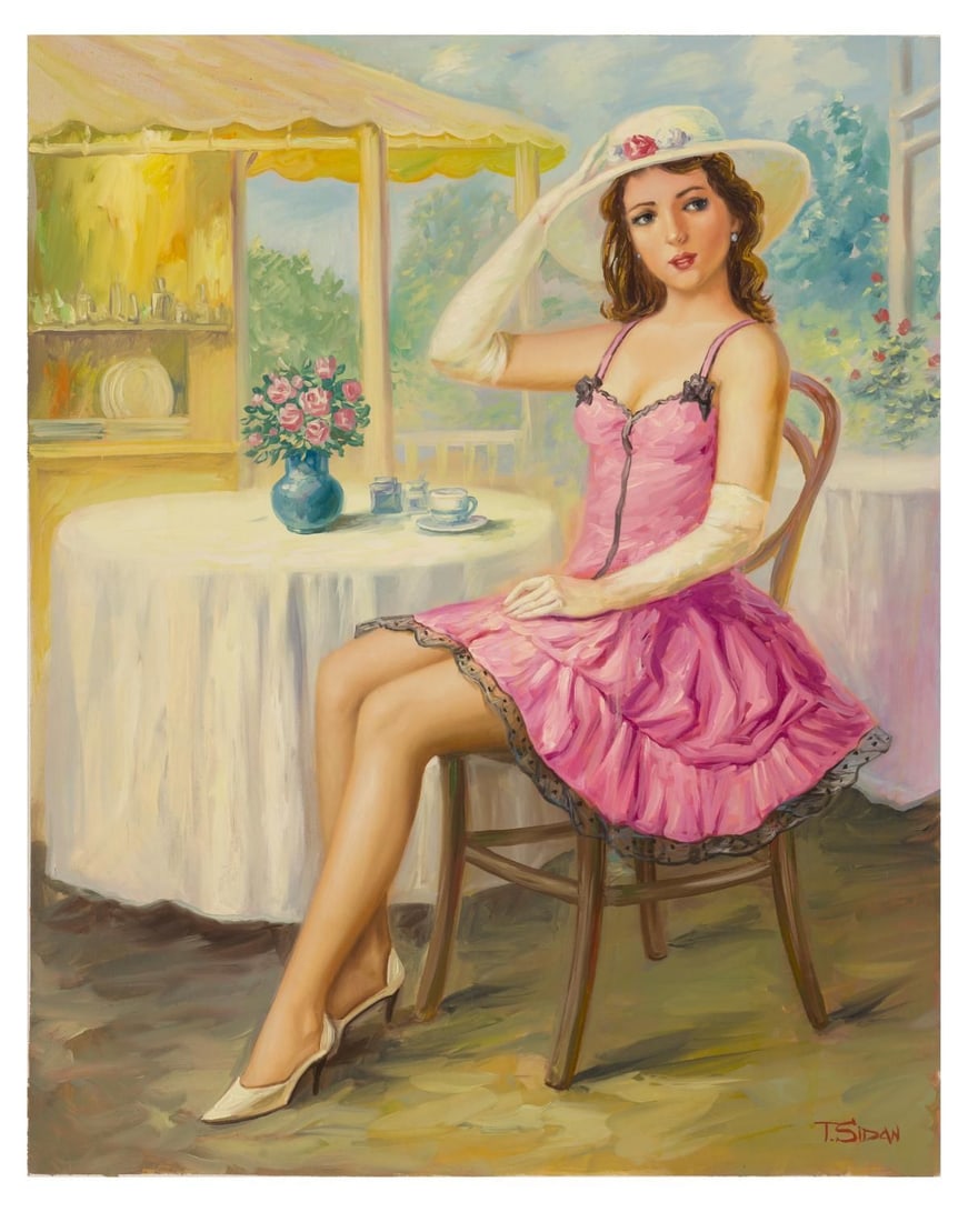 Taras Sidan- Original Giclee on Canvas "Deborah": Artist: Taras Sidan. Medium: Original Giclee on Canvas. Title: Deborah. Size: 30" x 24". Signature: Hand Signed and Numbered by the Artist. Certificate of Authenticity: From the publisher. Reference#: