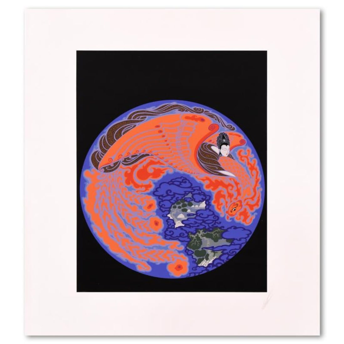 Erte (1892-1990), "Dream Voyage" Limited Edition Serigraph from an AP Edition, Hand Signed with (1 of 2)