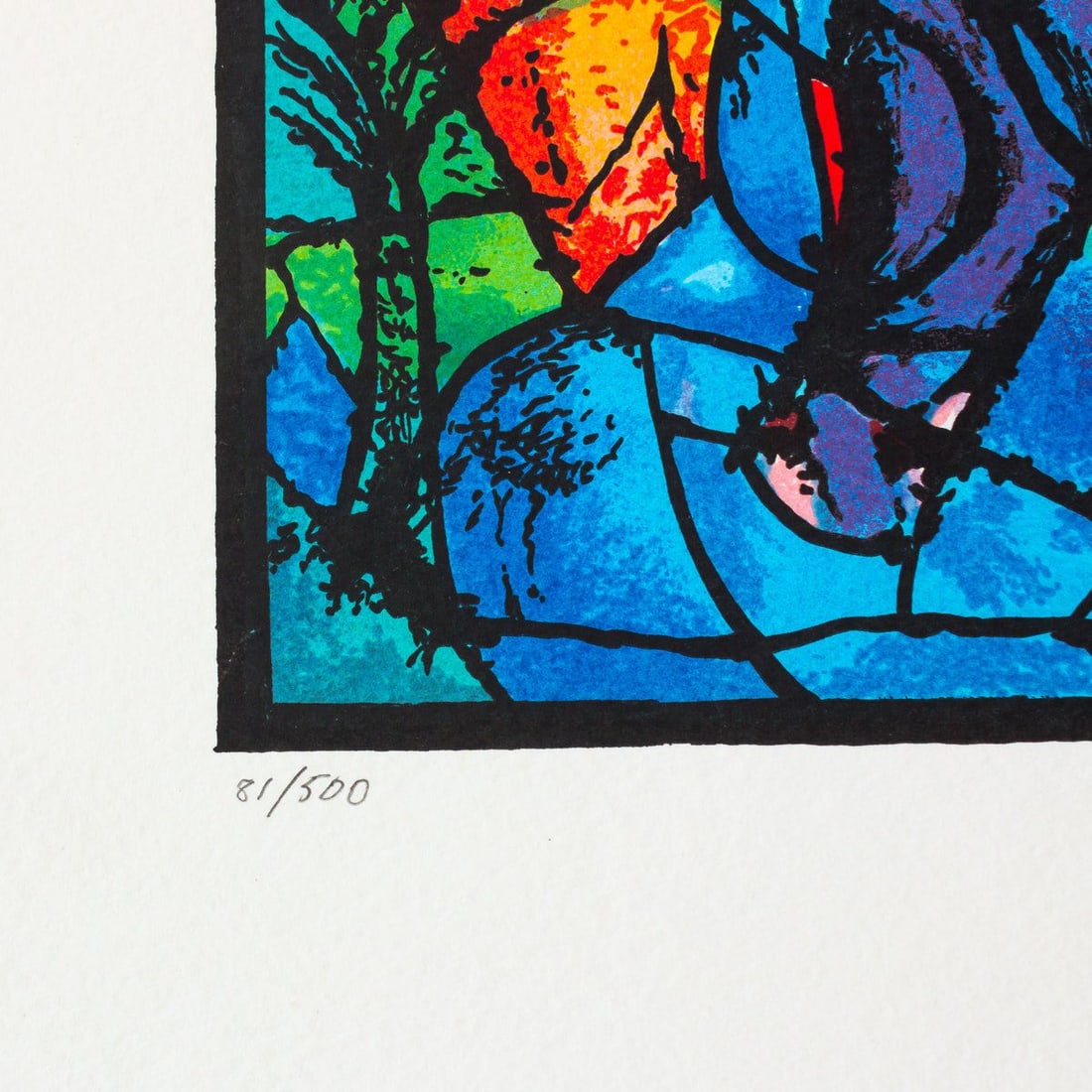 Marc Chagall- Serigraph "Benjamin" - 3