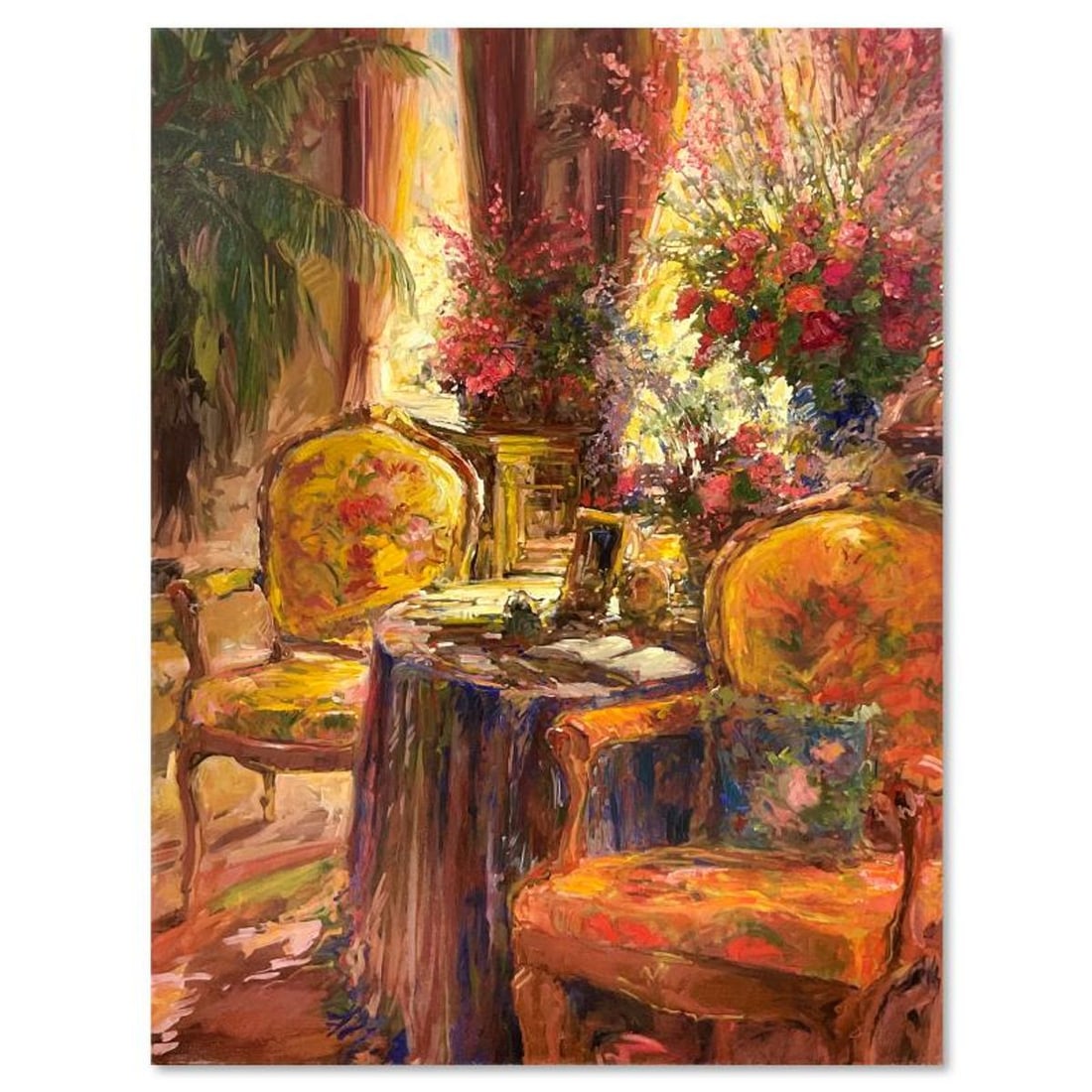 Stephen Shortridge, "Quiet Time" Hand Embellished Limited Edition Publisher's Proof on Canvas (40" x (1 of 2)