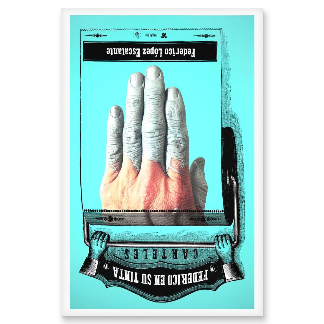 Wolfryd-Selway Projects- Silkscreen: Artist: Wolfryd-Selway Projects. Medium: Silkscreen. Size: 36" x 24". Signature: Hand signed by master printer. Certificate of Authenticity: Is included. Additional: Mexican vintage poster. Reference#
