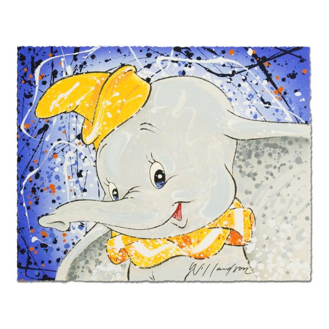 David Willardson, "Keep It Under Your Hat" Hand Signed Limited Edition Disney Serigraph with Letter: Keep It Under Your Hat is a Disney Fine Art limited edition serigraph on paper by David Willardson, numbered and hand signed by the artist. Includes Letter of Authenticity. Measures approx. 20" x 16" 