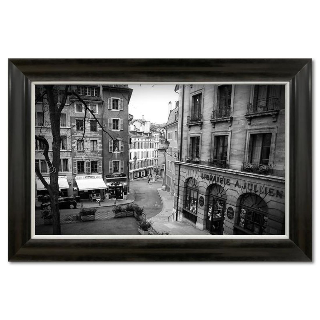 Misha Aronov, "Geneva" Framed Limited Edition on Canvas, Numbered 2/25 and Hand Signed with Letter: Geneva is a limited edition giclee on canvas by photographer Misha Aronov, numbered 2/25 and hand signed by the artist. The piece comes custom framed and includes Letter of Authenticity. Measures appr