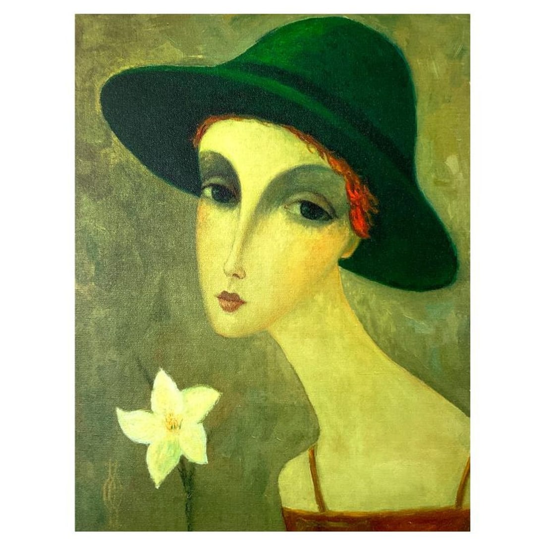 Sergey Smirnov (1953-2006), "Natalia" Limited Edition Mixed Media on Canvas, Numbered and Hand: Natalia is a limited edition mixed media on canvas, printed in 2006, numbered and hand signed by the artist. Includes Letter of Authenticity. Measures approx. 13" x 17" (image). Reference#: 93648.
