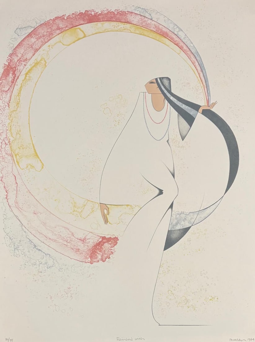 GE Mullan- Lithograph on paper: Artist: GE Mullan. Medium: Lithograph on paper. Size: 24" x 30". Signature: Hand Signed and numered. Reference#: 94132.