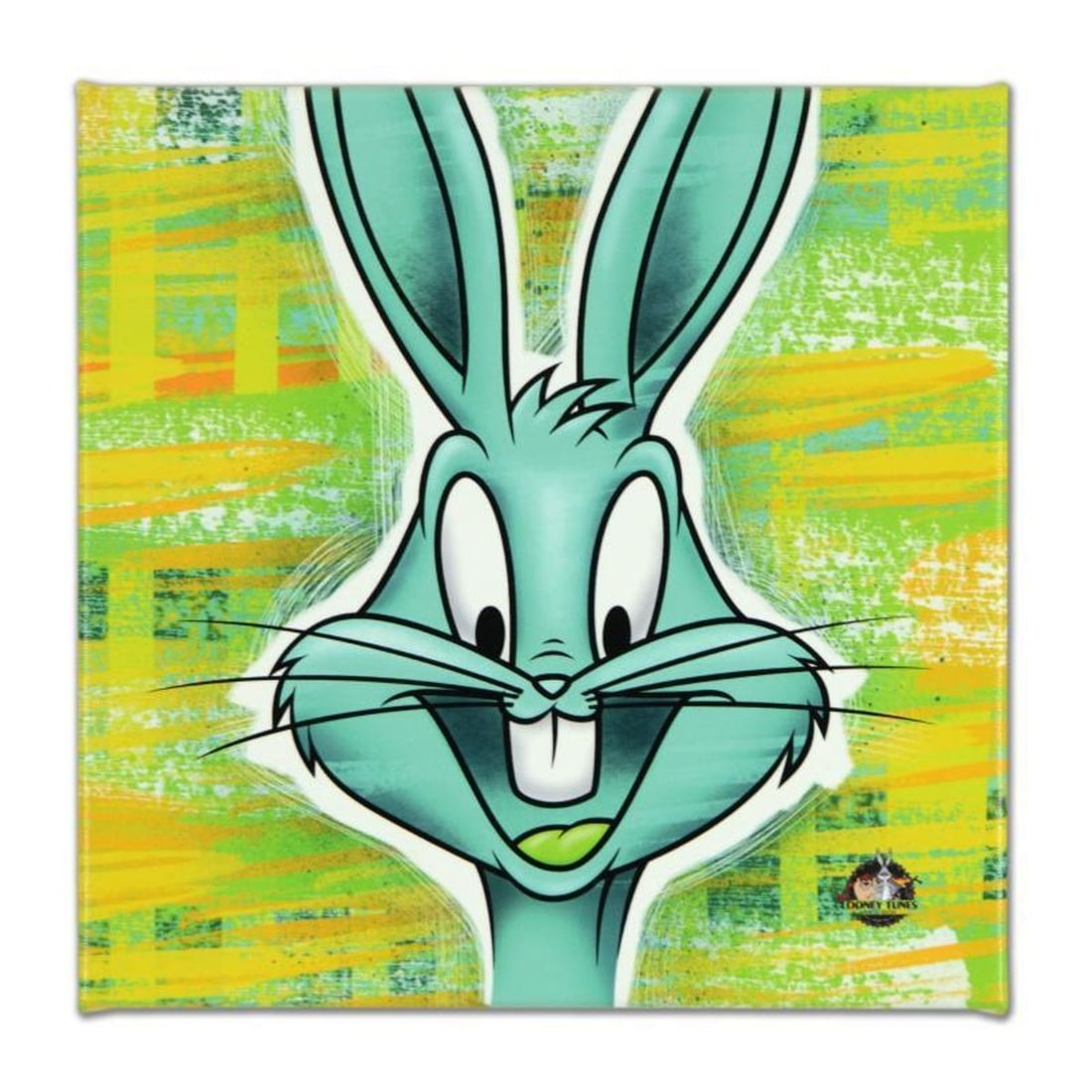 Looney Tunes, "Bugs Bunny" Numbered Limited Edition on Canvas with COA. This piece comes Gallery: Bugs Bunny is a limited edition giclee on gallery wrapped canvas by Looney Tunes. This piece comes from an edition of 500 and bears an imprint of Looney Tunes' official seal. Includes Certificate of A