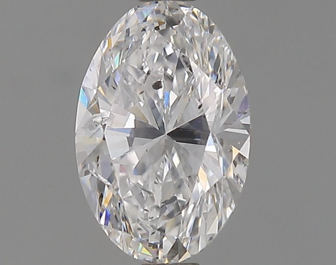 Natural 1.16 ct, Color F/SI2 IGI Graded Diamond: Lab/Natural Diamond: Natural Carat Weight: 1.16 Color Grade: F Clarity Grade: SI2 Model: Oval Brilliant Fluorescence: None Polish: Very Good Symmetry: Very Good Size: 8.46 x 5.65 x 3.77 Certificate Nu