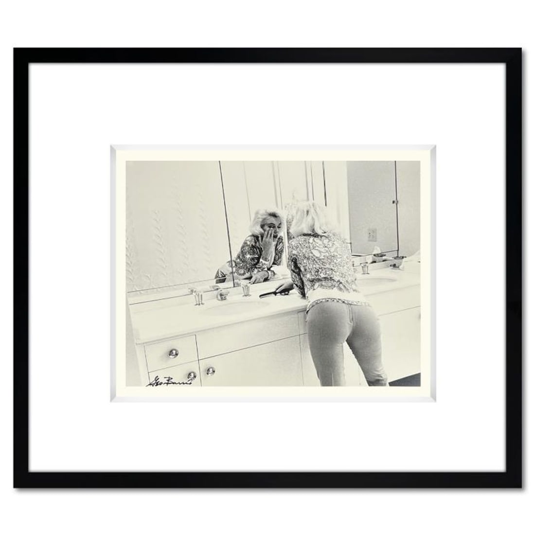 George Barris (1922-2016), "Marilyn Monroe: The Last Shoot" Framed Photograph Printed from the: Marilyn Monroe: The Last Shoot is a photograph printed from the original negative taken by George Barris (1922-2016). This photo is part of a series entitled "The Last Photos" which were taken in 1962