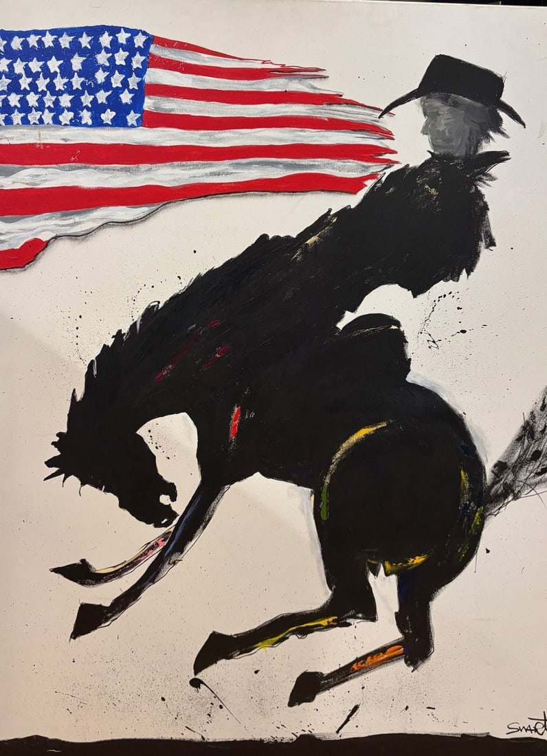 Jon Swart- Acrylic painting on canvas: Artist: Jon Swart. Medium: Acrylic painting on canvas. Size: 30" x 40". Signature: Hand signed. Reference#: 33424.