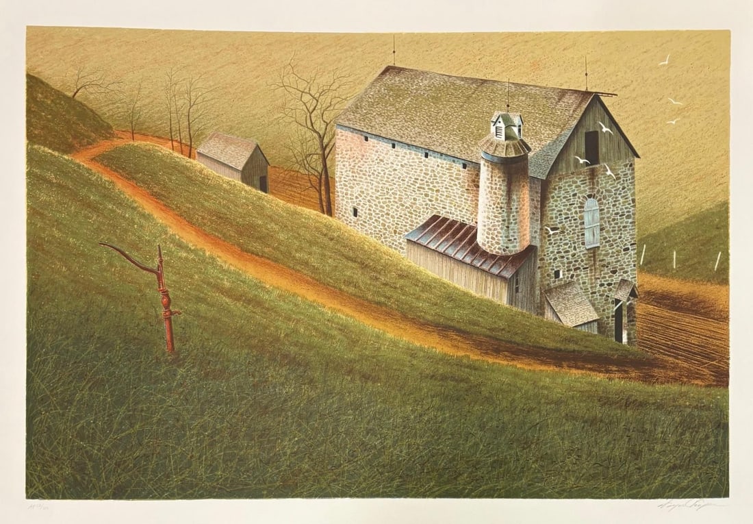 Wayne Cooper- Lithograph on paper: Artist: Wayne Cooper. Medium: Lithograph on paper. Size: 24" x 30". Signature: Signed and numbered. Reference#: 86442.