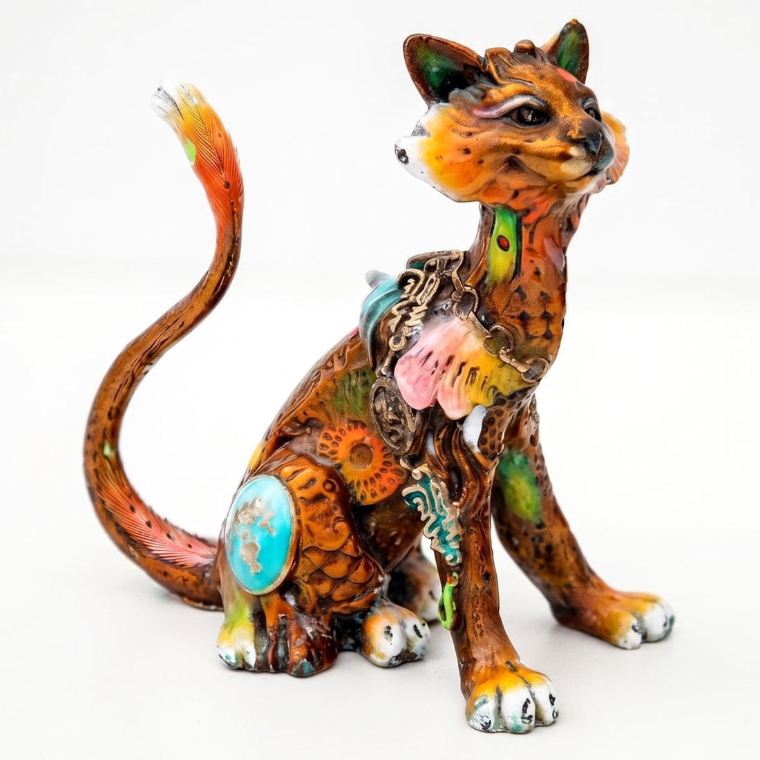 Nano Lopez- Bronze with polychrome patina "Sally" (1 of 4)